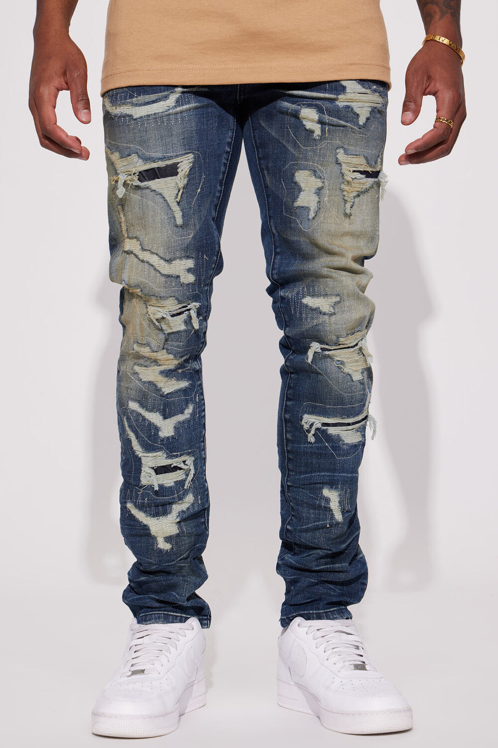 

Джинсы скинни Fashion Nova CRISPFN, синий