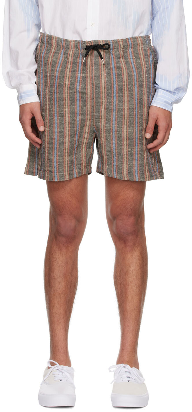 

Разноцветные льняные шорты Schnayderman's