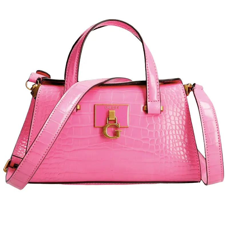 

Сумка сэтчел Guess Stephi, розовый