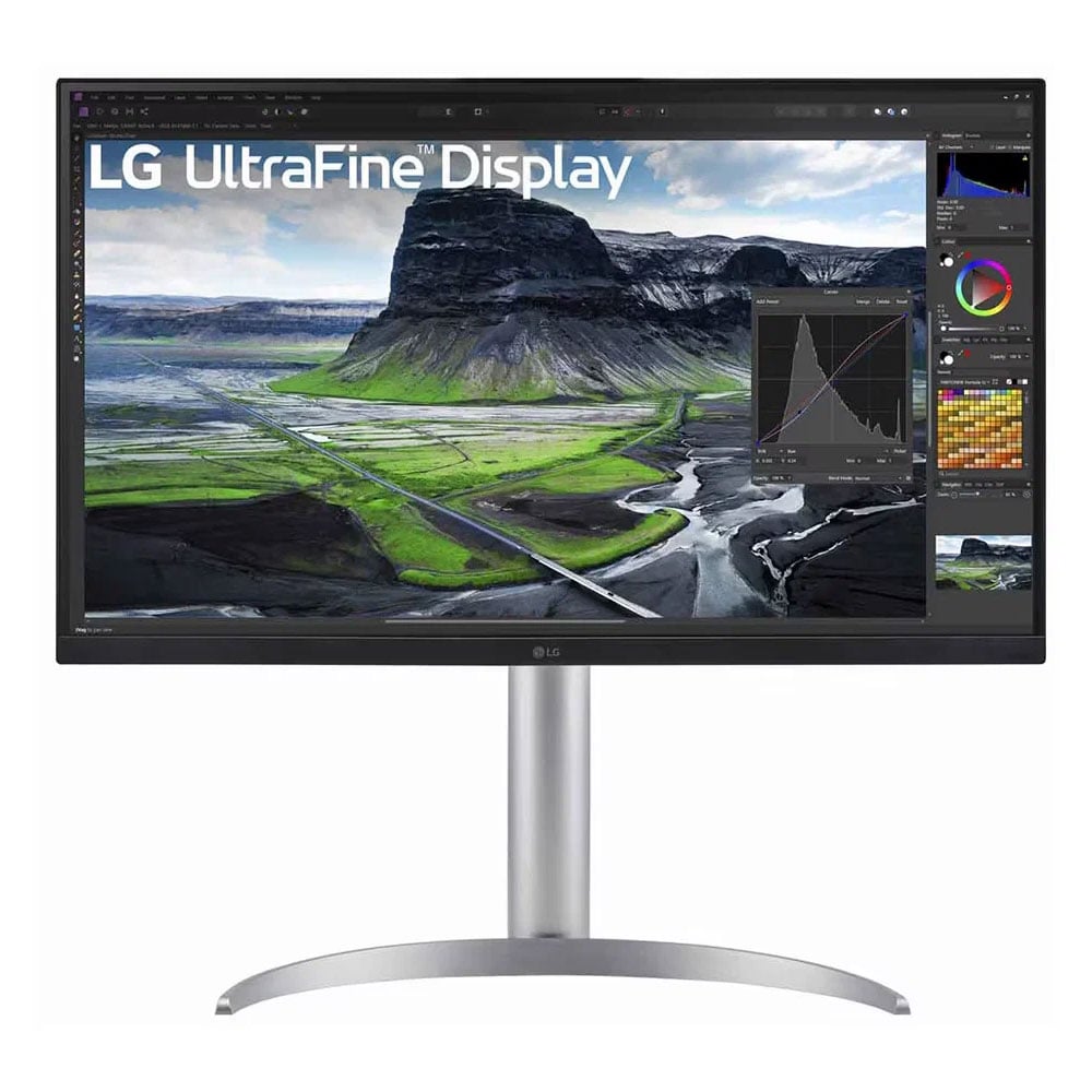 Монитор LG 27UQ850, 27, 4К, Nano IPS, 60 Гц, белый монитор lg 27uq750 27 4k nano ips 144 гц черный серебристый