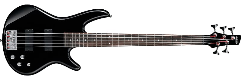 Ibanez GSR205BK Gio GSR 5-струнная электрическая бас-гитара, черный RW