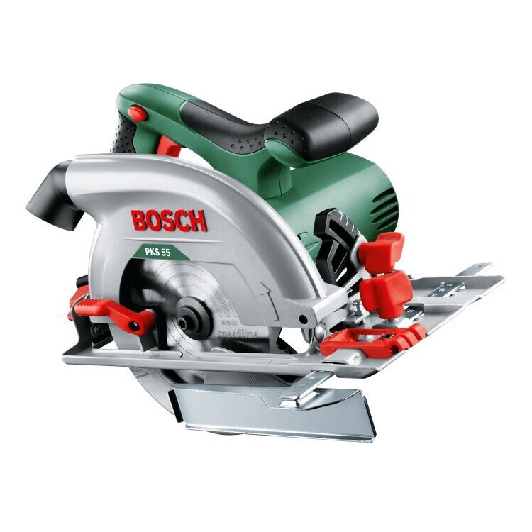

Циркулярная пила BOSCH PKS 55 A + ACE Promo Basket 0603501002