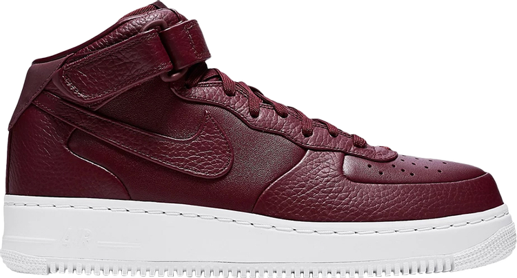 Nike air force sales one maroon