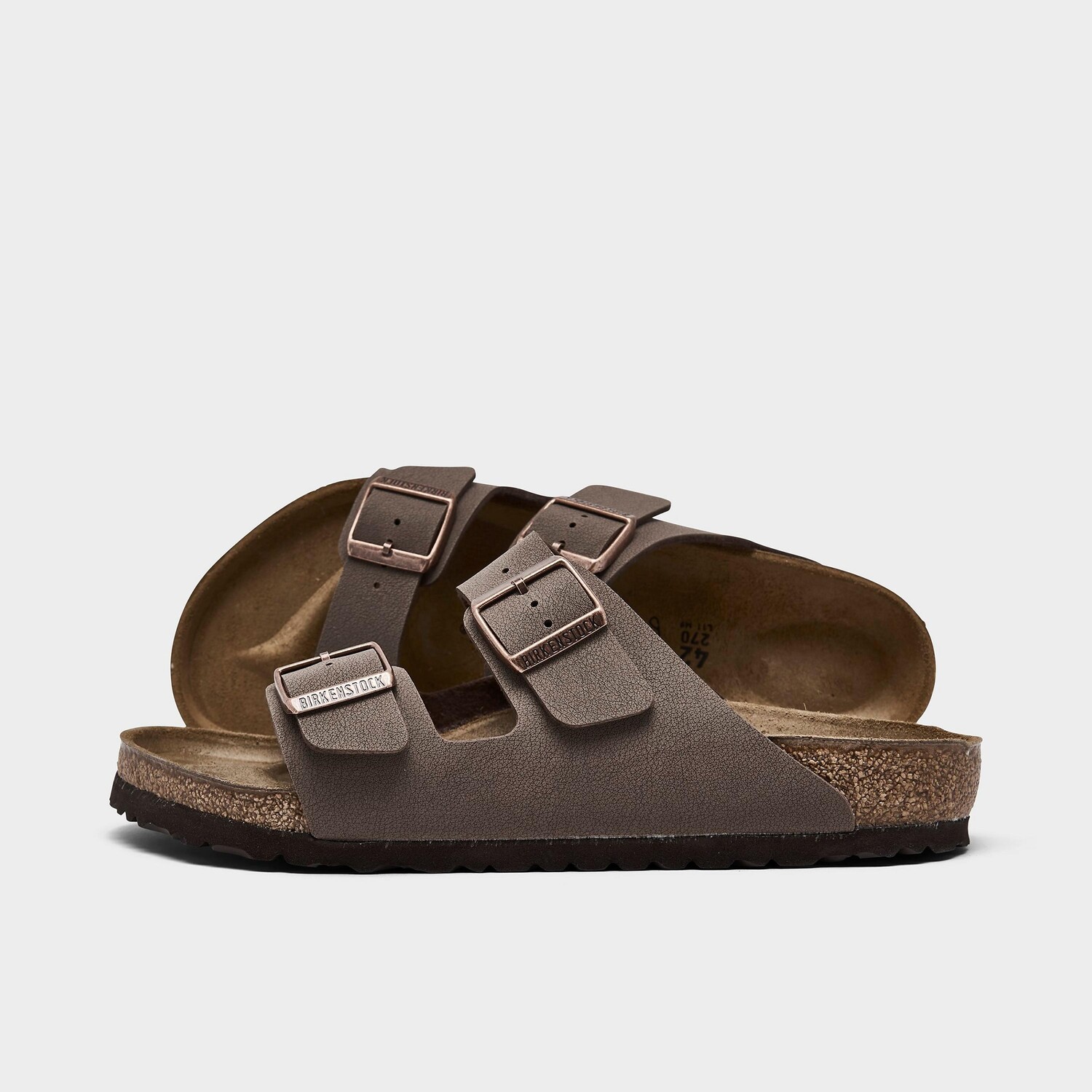 

Мужские сандалии Birkenstock Arizona Birkibuc, коричневый