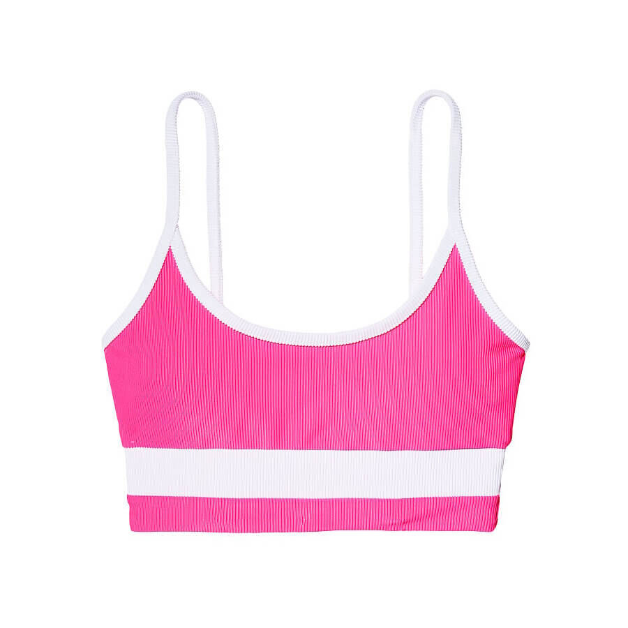 

Лиф Beach Riot Eva Bikini Neon, розовый/белый