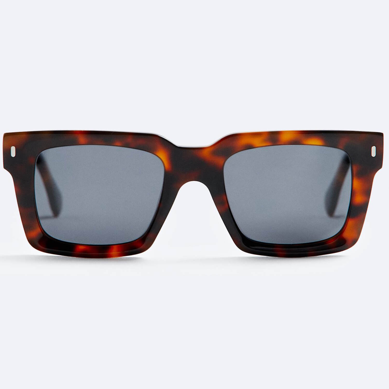 Солнцезащитные очки Zara Square, коричневый