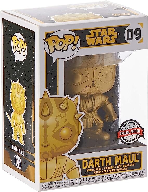 

Фигурка Funko Pop! Star Wars: Darth Maul (Gold Metallic)