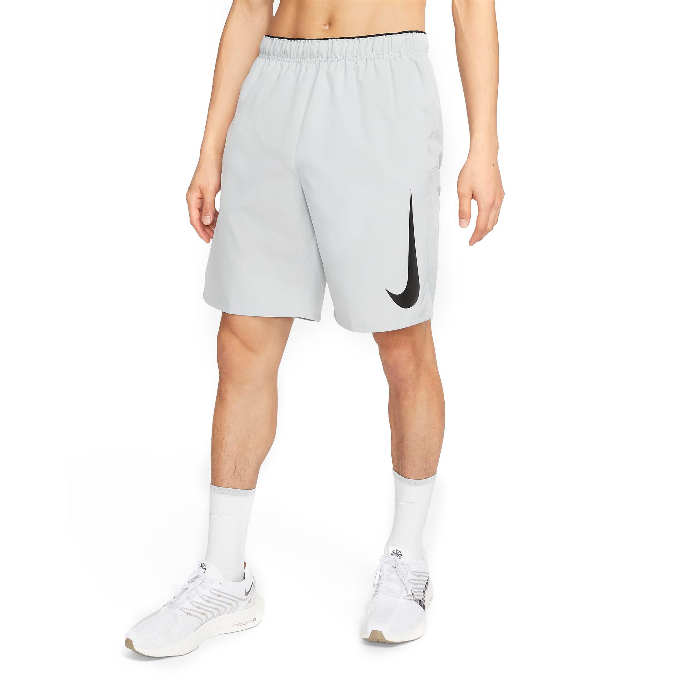 Шорты Nike Dri-fit Challenger Running, светло-серый/черный