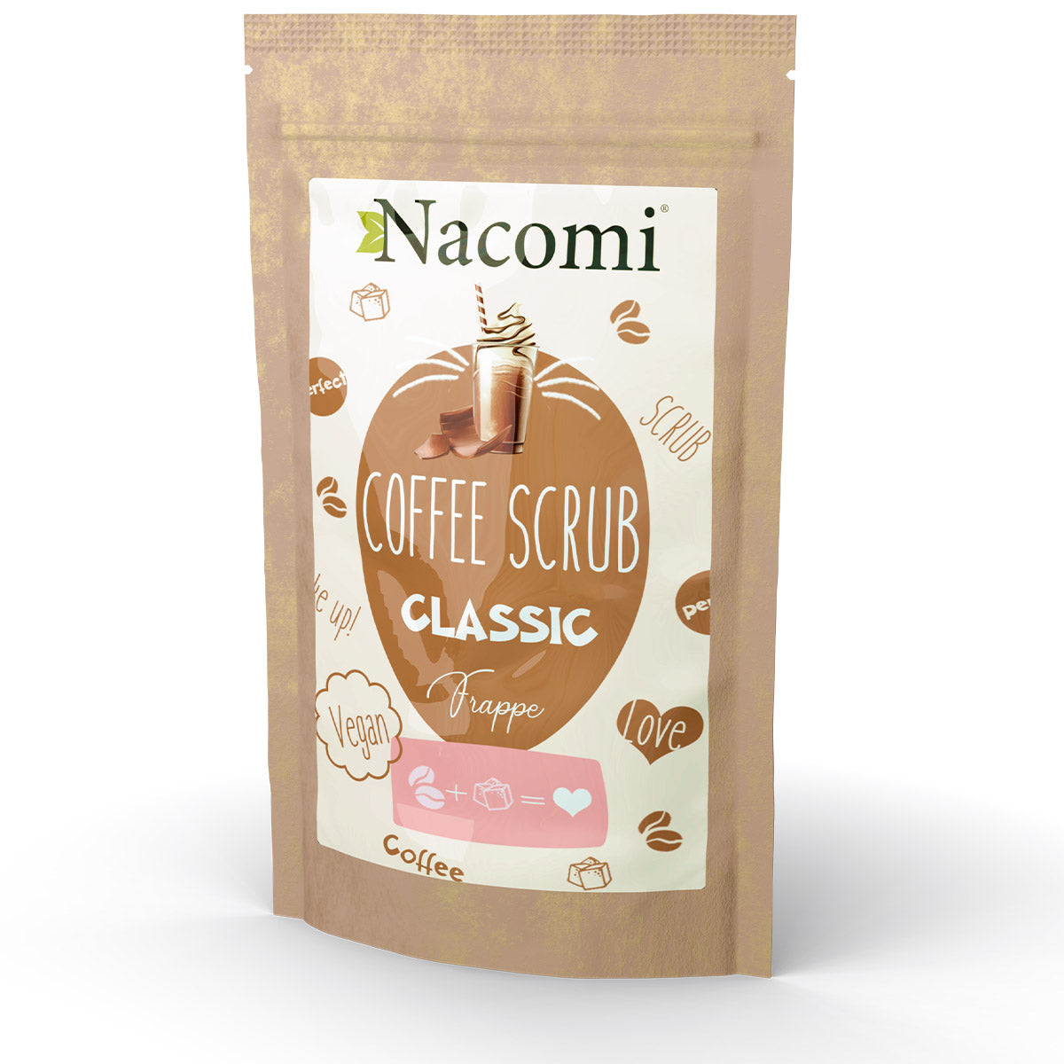 Nacomi Кофейный скраб Coffee Scrub 200г nacomi скраб для тела скраб для тела освежающий кофе со льдом 200г