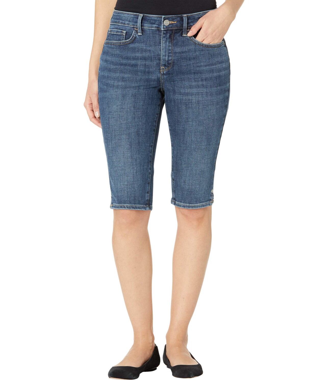 

Шорты NYDJ, Knee Length Denim Capris in Marcel