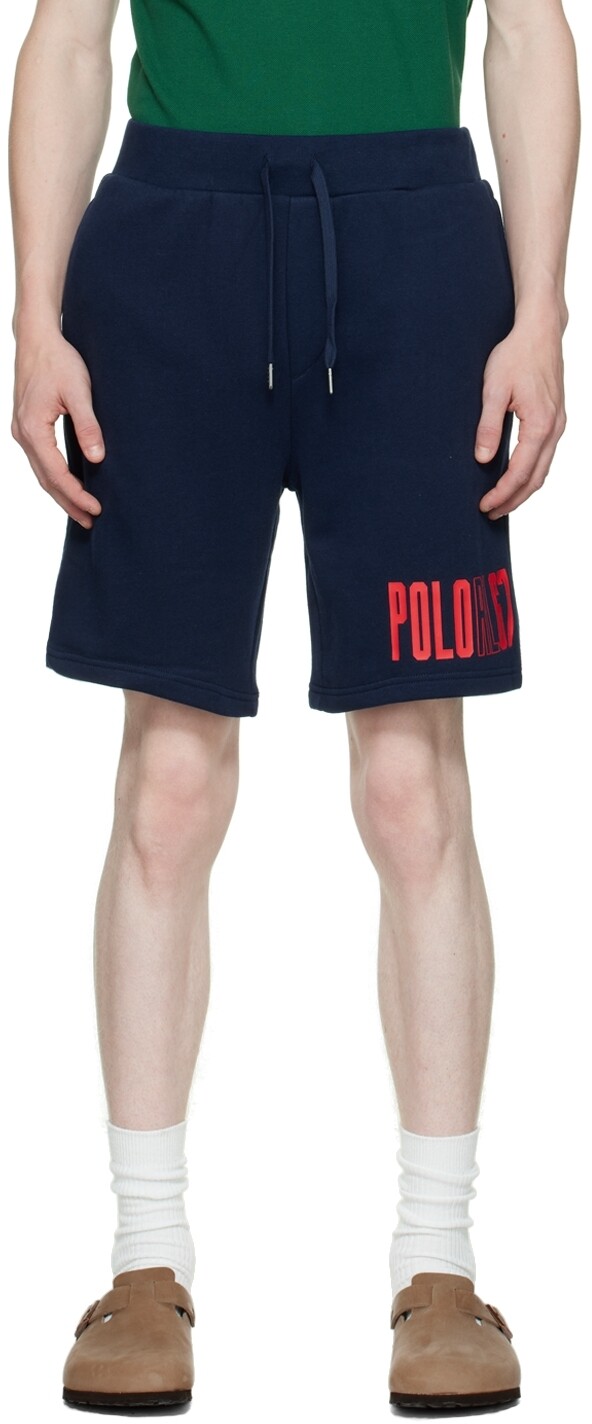 

Темно-синие шорты Polo Ralph Lauren