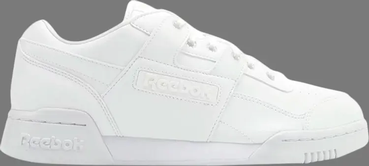

Кроссовки atmos x workout plus '25th anniversary - glow in the dark' Reebok, белый