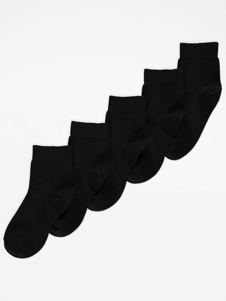 

Черные носки Easy On Easy Wear (5 пар) George., черный