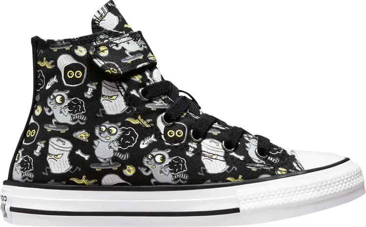 

Кроссовки Converse Chuck Taylor All Star Easy-On High PS Playful Raccoons, черный