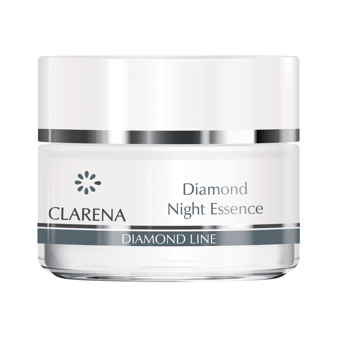 Clarena Diamond Line ночной крем для лица с алмазной эссенцией, 50 мл