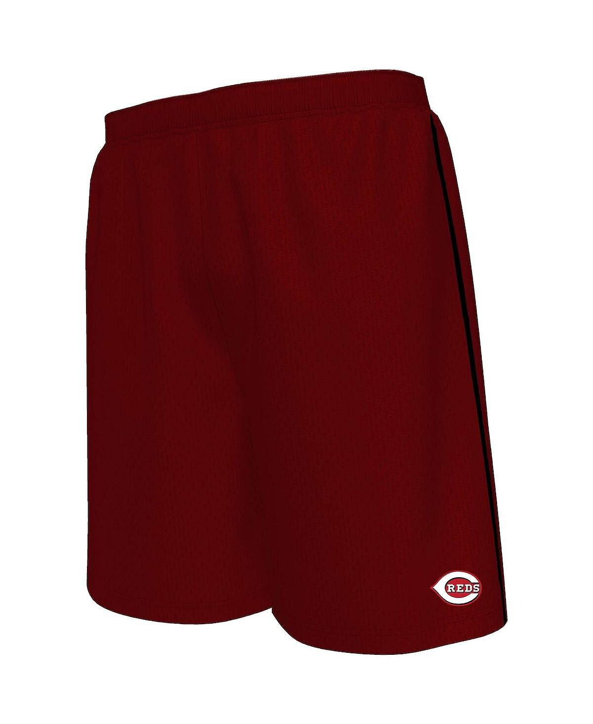 

Мужские красные шорты cincinnati reds big and tall mesh Majestic, красный