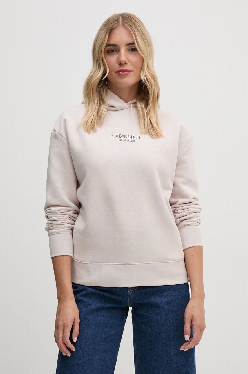 

Толстовка Calvin Klein, телесного цвета