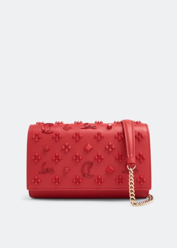

Клатч CHRISTIAN LOUBOUTIN Paloma clutch, красный