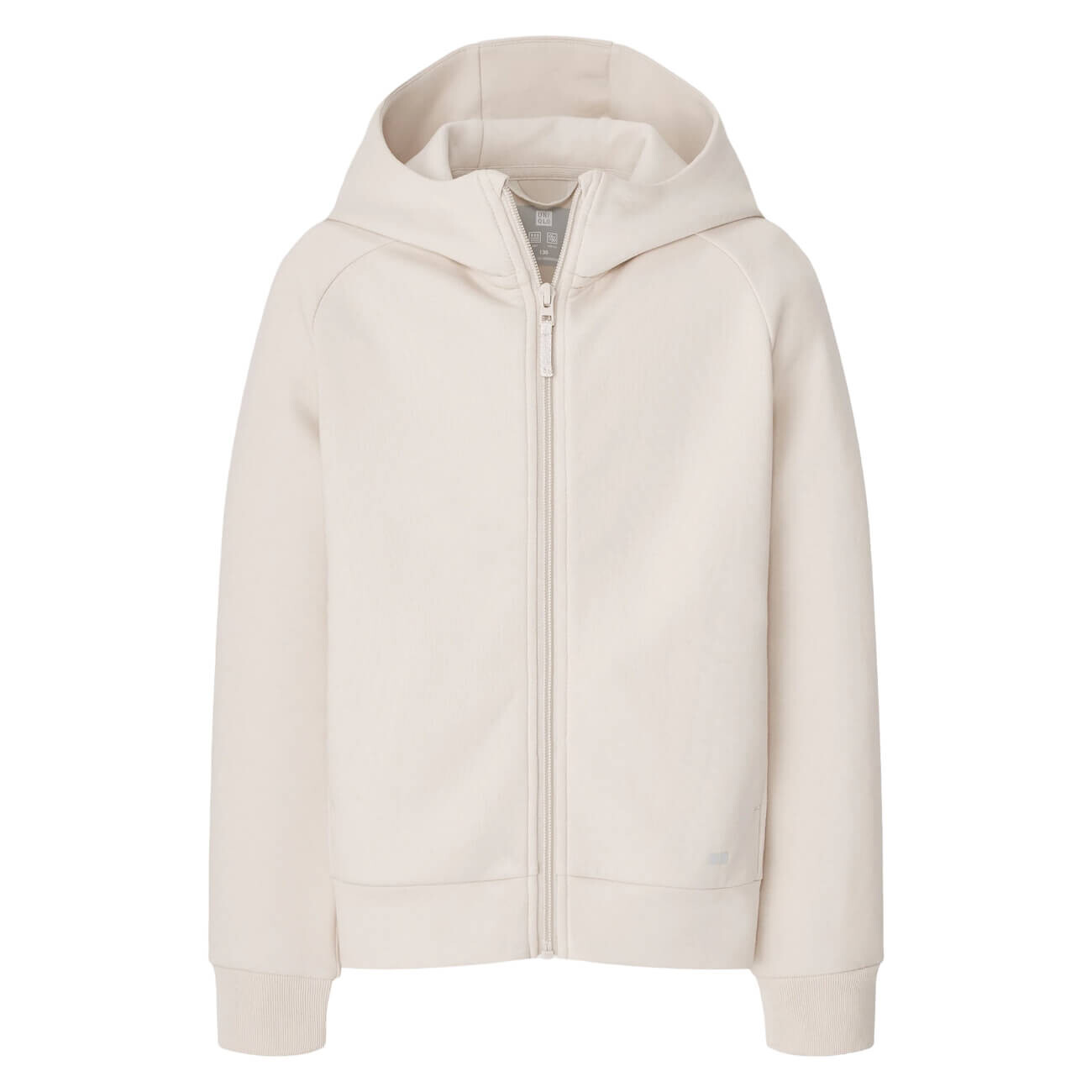 

Толстовка Uniqlo Kids Ultra Stretch Dry Sweat Zipped Hooded, кремовый