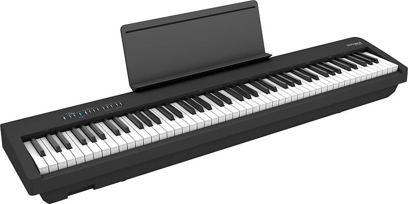 Цифровое пианино Roland FP-30X-BK с динамиками черного цвета *Совершенно новое* стойка деревянная mp70b для roland fp 30bk roland fp 30x bk