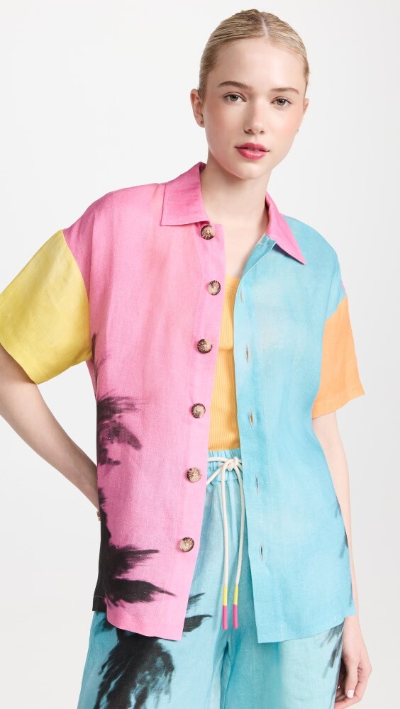 

Рубашка Mira Mikati Printed Short Sleeved, разноцветный