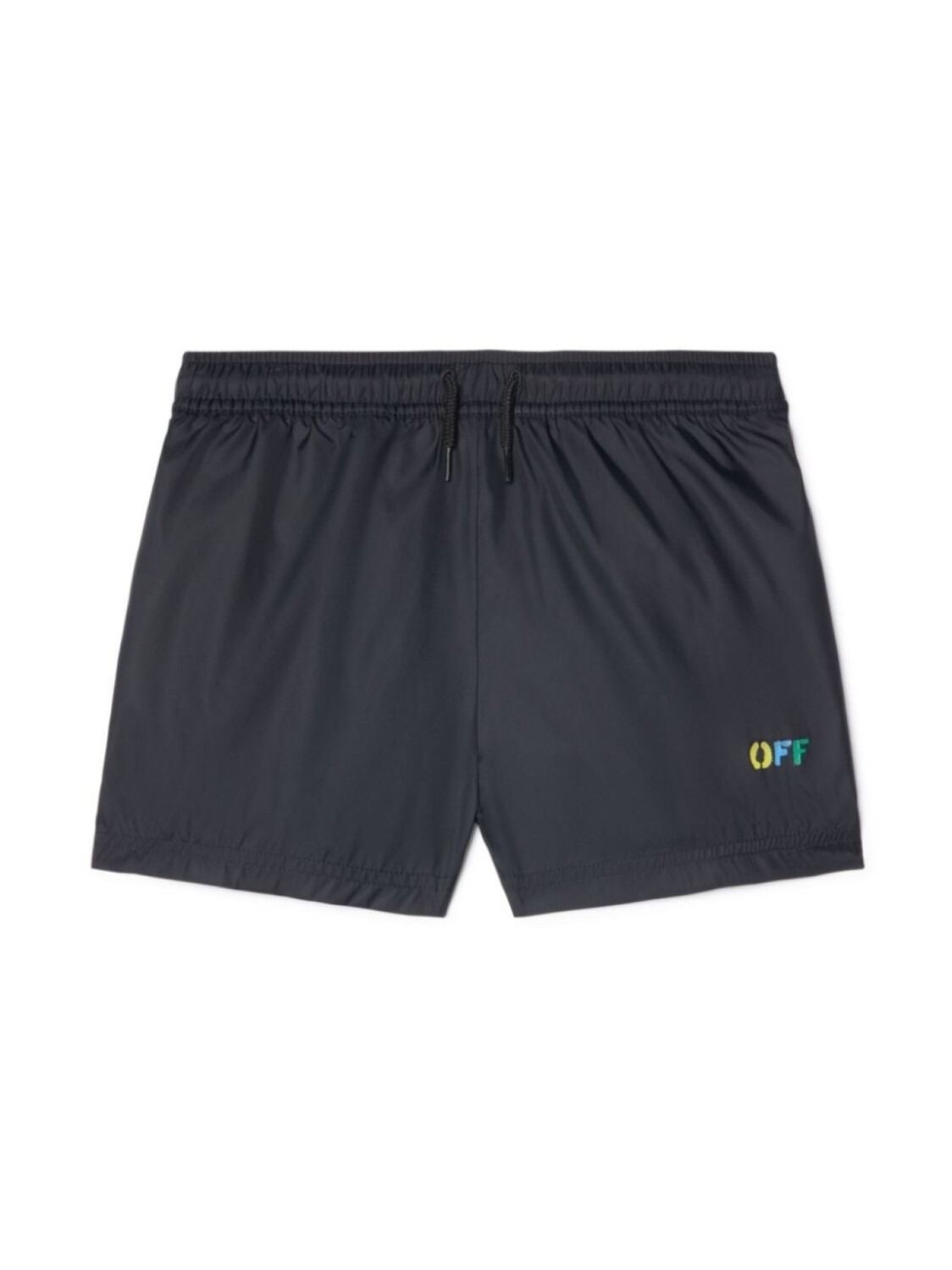 

Off-White Kids плавки-шорты Diag Rainbow, черный