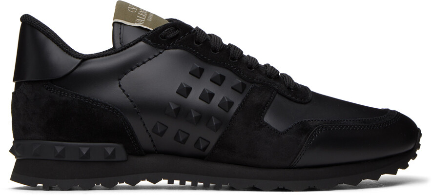 

Черные кроссовки Rockstud Valentino Garavani