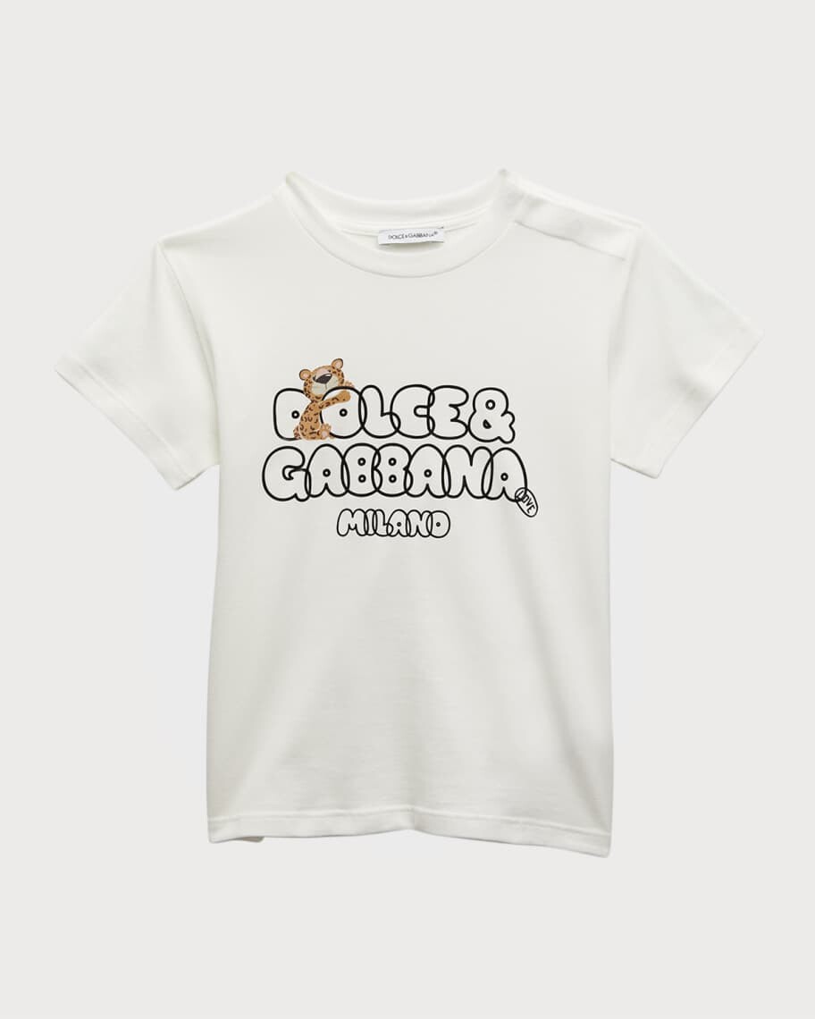 

Футболка с графическим принтом и логотипом Bubble Letters для мальчиков, размер 12–30 м Dolce&Gabbana