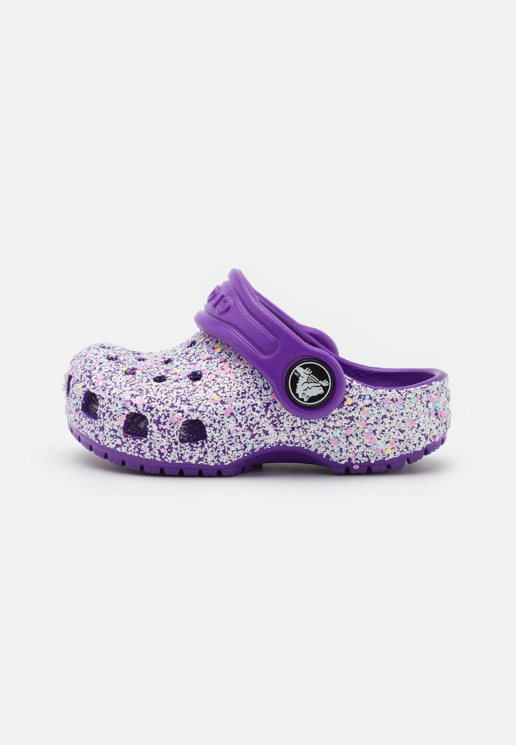 Сандалии CLASSIC Crocs, цвет neon purple/multi-coloured deep purple – fireball limited coloured edition lp