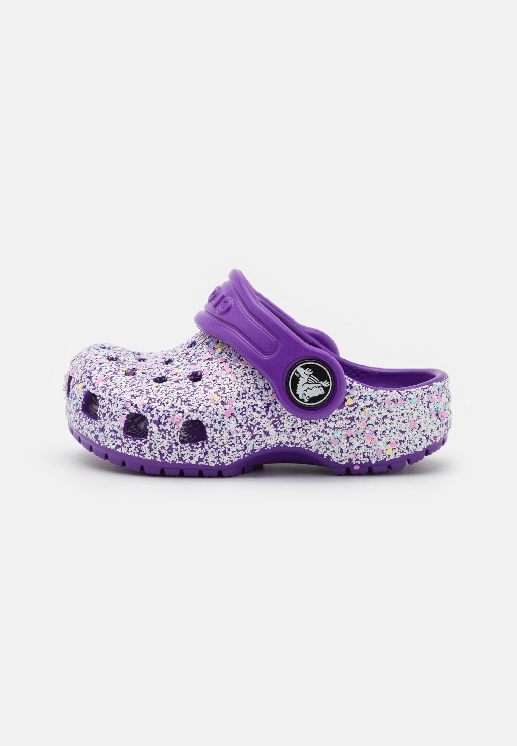 

Сандалии CLASSIC Crocs, цвет neon purple/multi-coloured