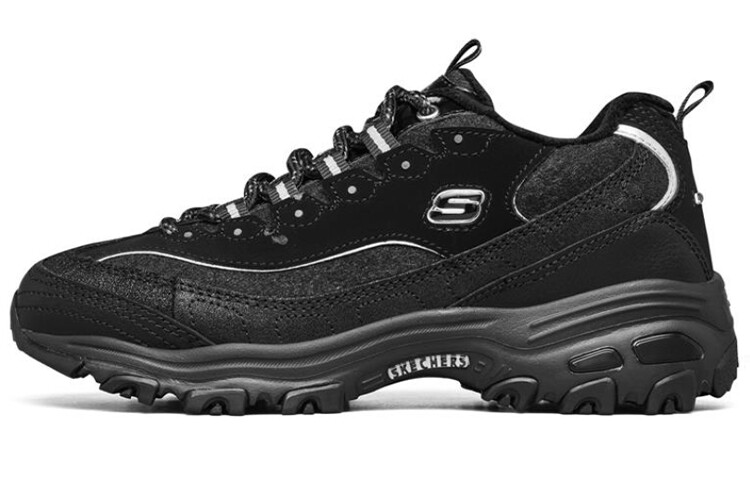 

Skechers D'lite WMNS Черный/Белый
