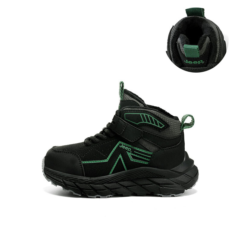 

Кроссовки Jeep Kids Lifestyle Shoes Kids High-top Black, черный