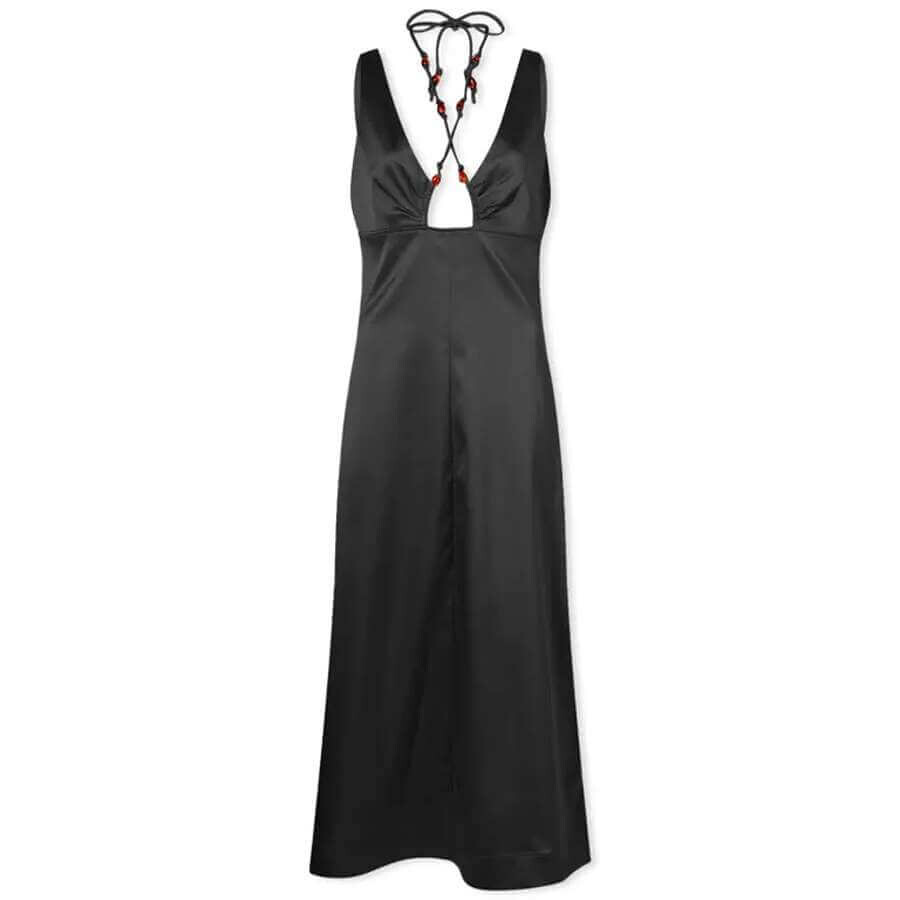 

Платье GANNI Halter Neck, черный