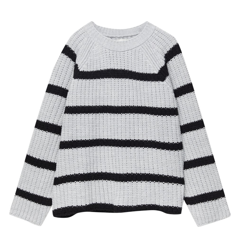 

Свитер Pull&Bear Striped Long Sleeve, серый