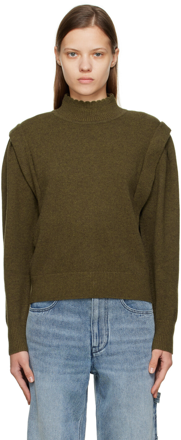 

Водолазка цвета хаки Lucile Isabel Marant Etoile