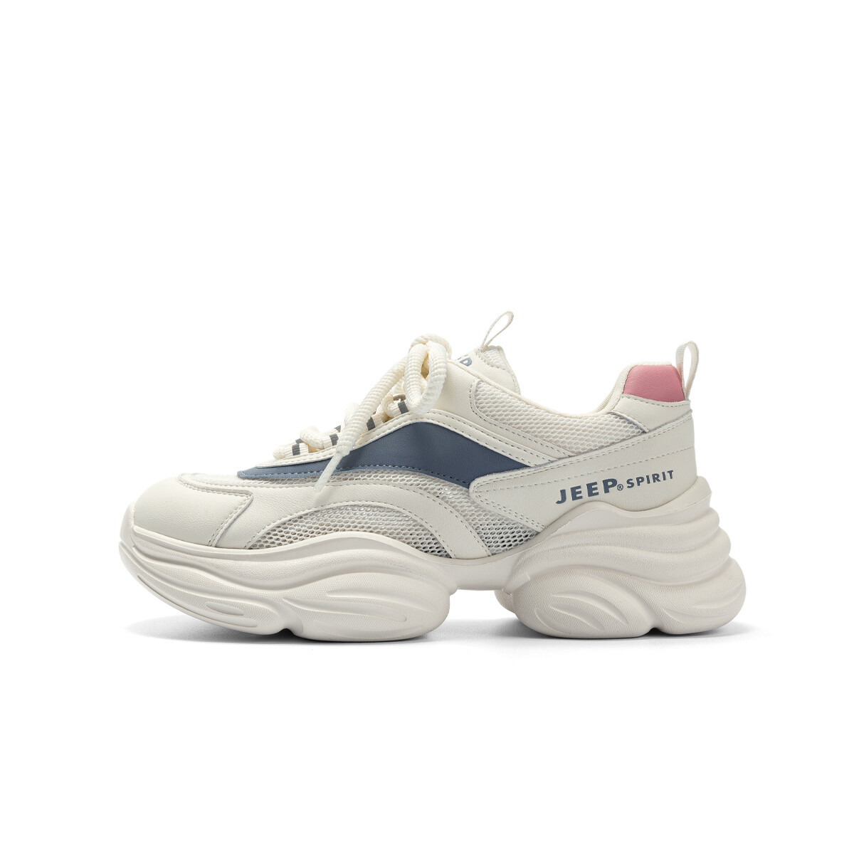 

Кроссовки JEEP SPIRIT Chunky Sneakers Women's Low-top, цвет Dust/Night