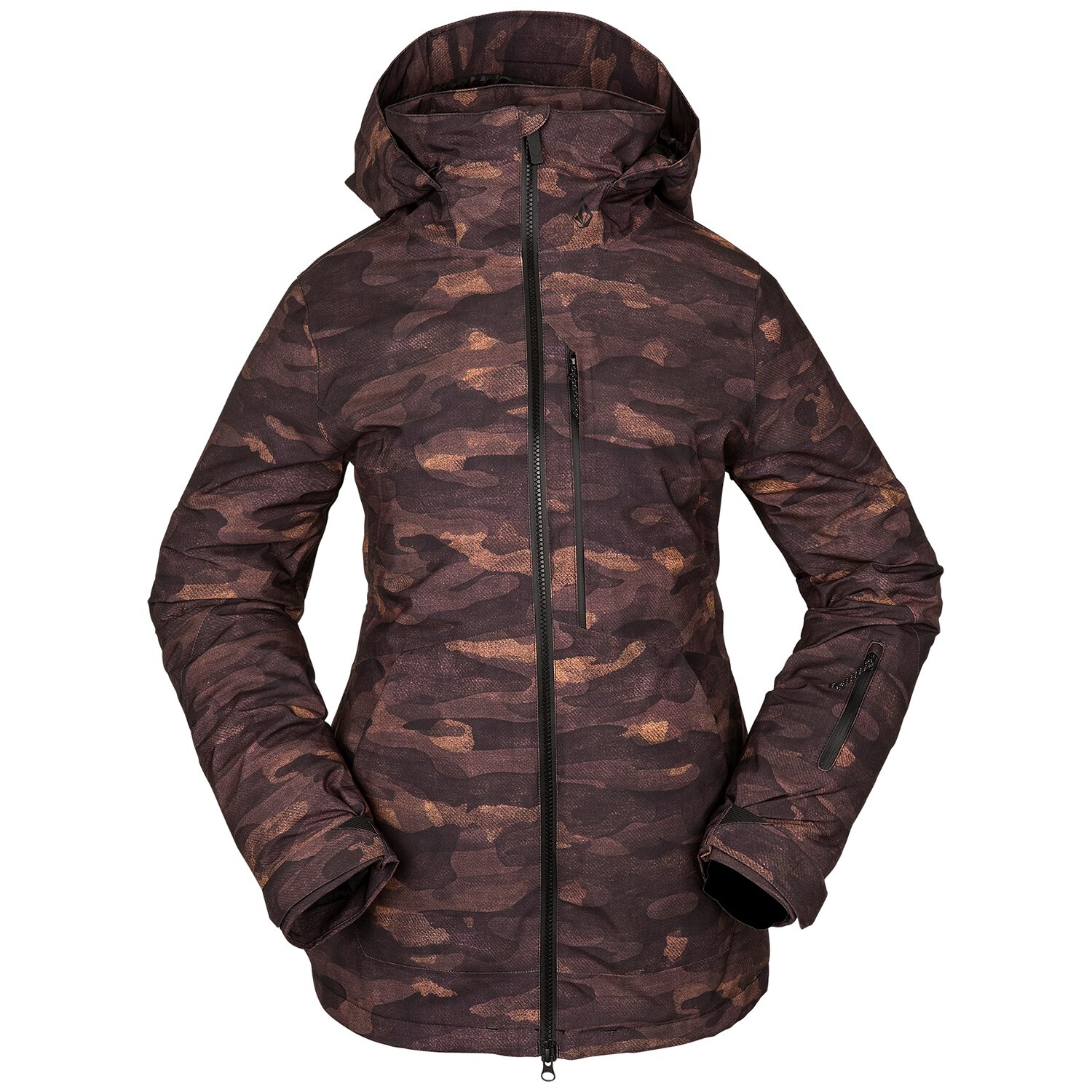 

Куртка Volcom 3D Stretch Goretex женская, темно-красный