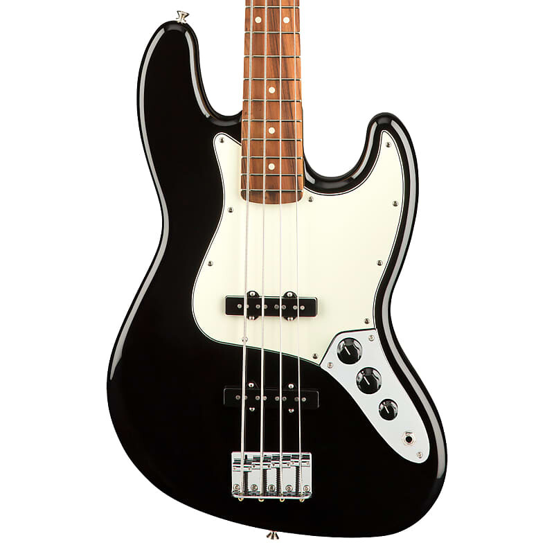 

Плеер Jazz Bass Pau Ferro Black Fender 014-9903-506