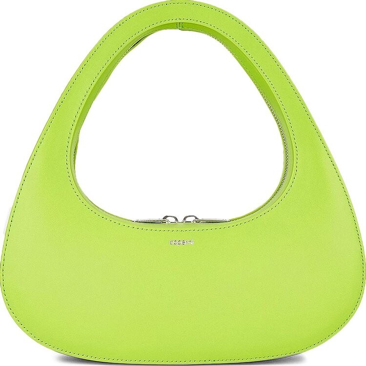

Сумка Coperni Baguette Swipe Bag Apple Green, зеленый