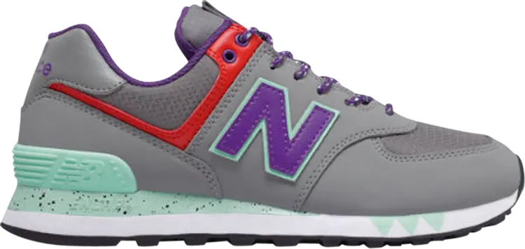 

Кроссовки New Balance Wmns 574 'Marblehead Prism Purple', серый