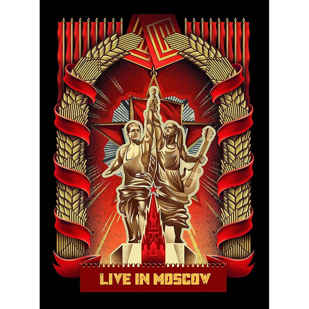 CD диск Live In Moscow Limited Edition CD/Blu-Ray (2 Discs) | Lindemann