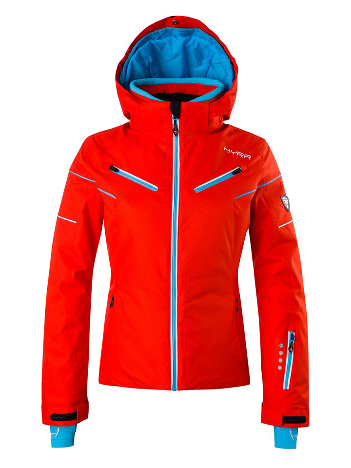 Лыжная куртка Hyra, красный лыжная куртка hyra badia синий