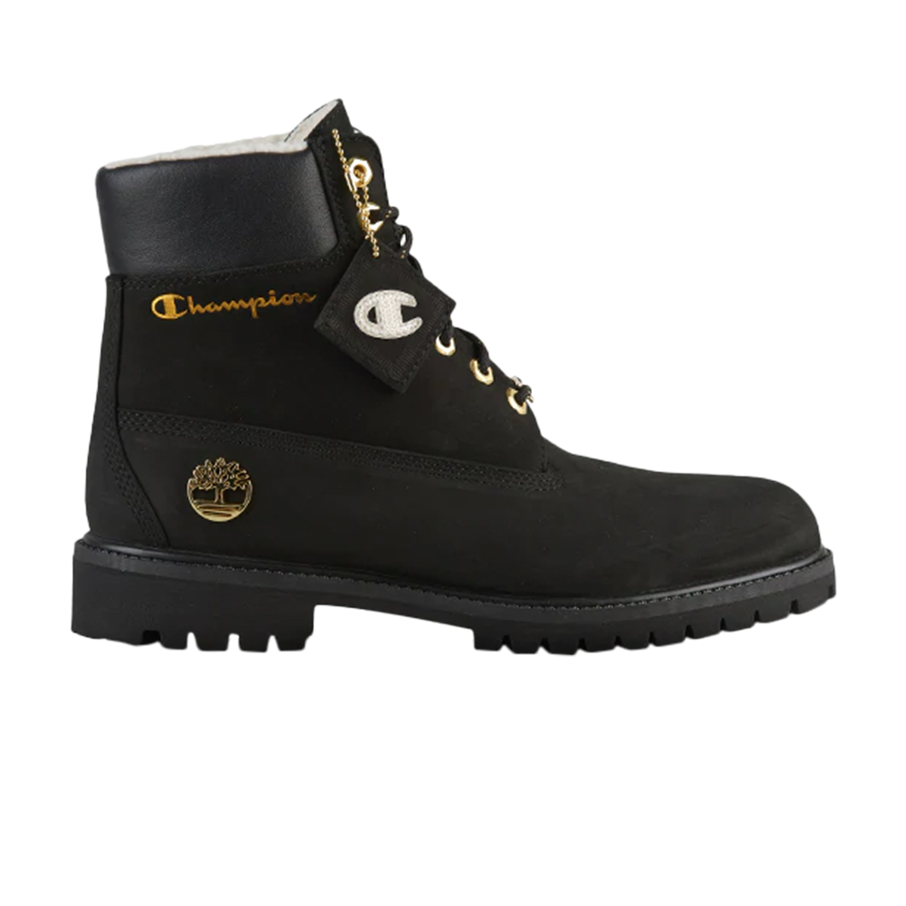 ботинки зимние мужские timberland 6 inch premium wp warm lined boot waterproof 44 5 eu Ботинки Champion x 6 Inch Premium WP Warm-Lined Timberland, черный