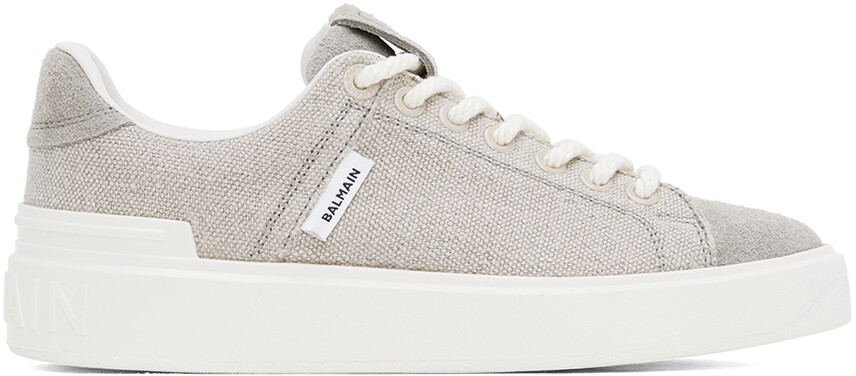 

Серые кроссовки B-Court Balmain, Серый