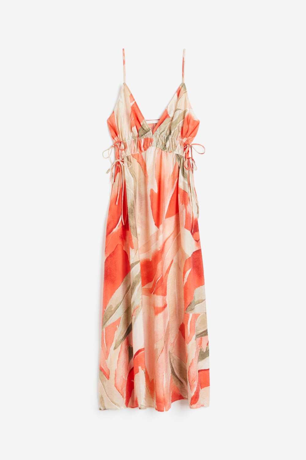 

Платье H&M Drawstring-detail, кораловый
