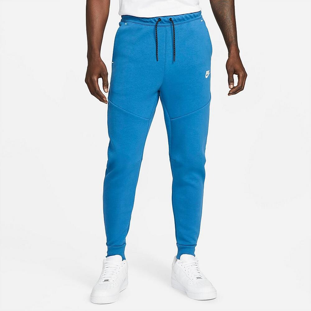 

Брюки-джоггеры Nike Tech Fleece Taped, синий