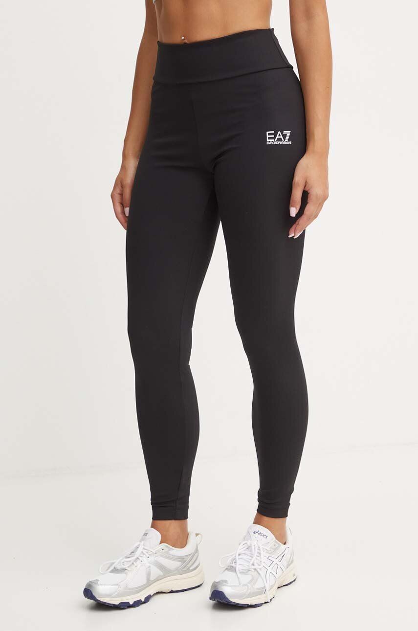 

Леггинсы для тренировок EA7 Emporio Armani, черный