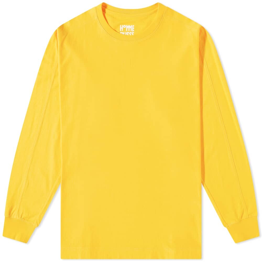 

Футболка Homme Plissé Issey Miyake Long Sleeve Release Tee, Желтый