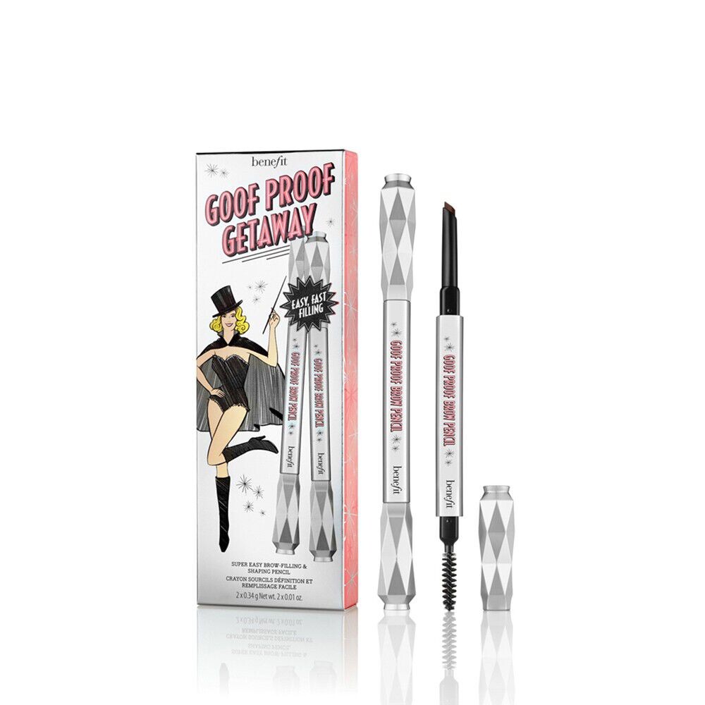 

Benefit Goof Proof набор: карандаши для бровей 3 Warm Light Brown, 2x0,34 г