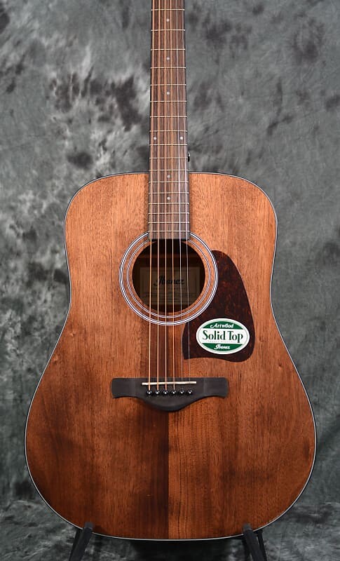 

Гитара Ibanez AW54-OPN Artwood Acoustic Electric Open Pore Finish, натуральный коричневый